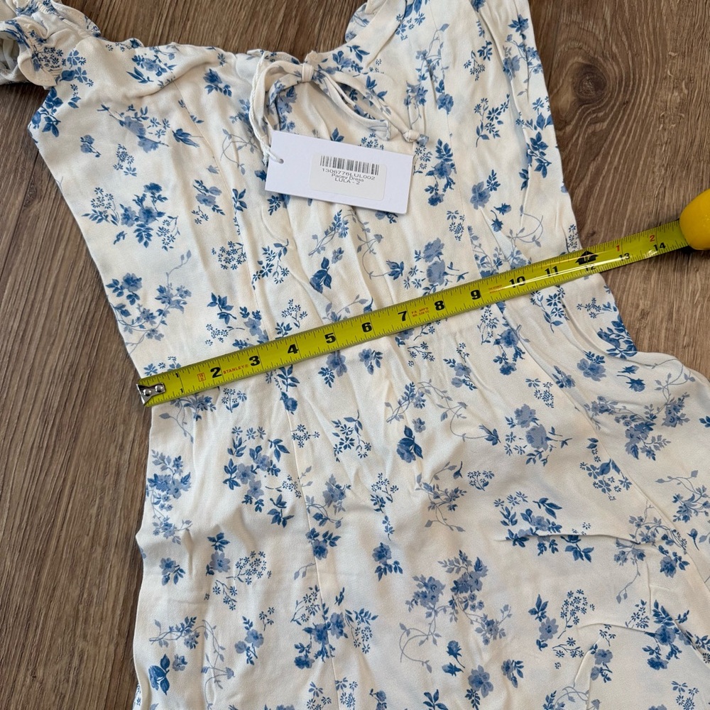 Reformation Pacey Dress in Lula - Picture 6 of 9